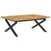 vidaXL Kvadratinis valgomojo stalas 120 x 90 x 75 cm