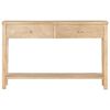 vidaXL Konsolinis staliukas, 118x30x75cm, mango medienos masyvas