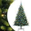 vidaXL Dirbtinis sulankstomas Kalėdų medis su 300 LED Žalia 180 cm