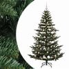 vidaXL Dirbtinė kalėdinė eglutė su rutuliuku 210 cm 300 LED
