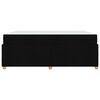 vidaXL Lovos rėmas su čiužiniu Juoda 180 x 200 cm audinys