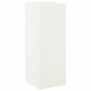 vidaXL Augalų stovas Balta 30 x 30 x 80 cm Plienas