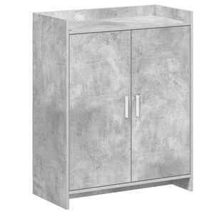 vidaXL Batu skrynia Betono pilka 73,5 x 36 x 92 cm Apdirbta mediena