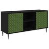 vidaXL Televizoriaus spintelė GELEEN 102 x 33 x 51 cm Juodojo ąžuolo