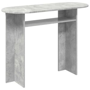 vidaXL Konsolinis stalas Betono pilka 100 x 39,5 x 75 cm