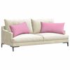 vidaXL Sofa Pagalvės 2 pcs Rožinė 80 x 40 cm audinys