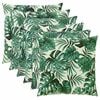 vidaXL Pagalvėlės užvalkalas 6 pcs HEERLEN Lapų ra&scaron;tas 65 x 65 cm