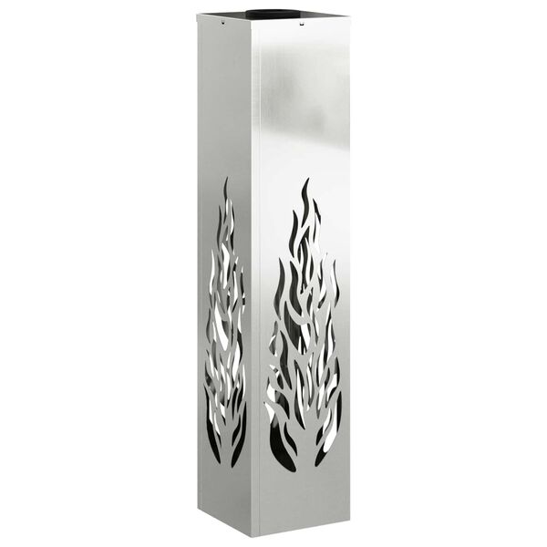 vidaXL Saulės LED &scaron;aligatvio &scaron;viesa 2 pcs Sidabro Cinkuota plienas