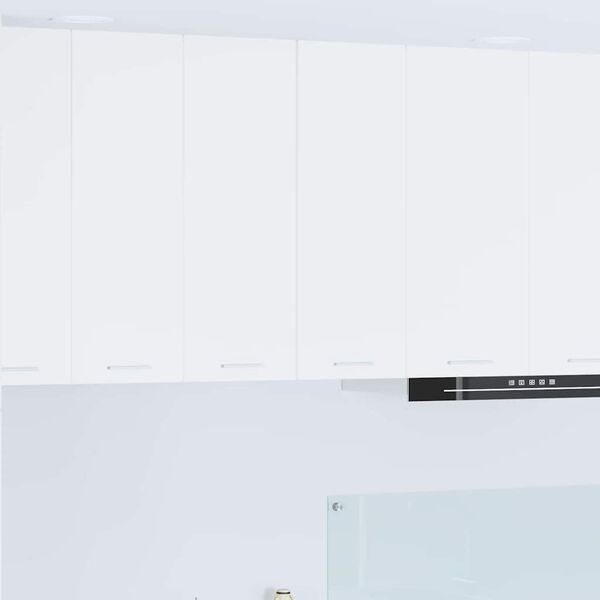 vidaXL Pakabinama spintelė Balta 30 x 31 x 80 cm Apdirbta mediena