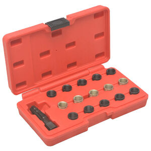 vidaXL Uždegimo žvakės sriegių taisymo rinkinys, 16 dalių, M14x1,25