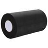 vidaXL Dirbtinio žolės juosta su klijais Juoda 10 x 0,15 cm