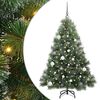 vidaXL Dirbtinė Kalėdų eglutė su 150 LED Žalia 150 cm PE ir PVC