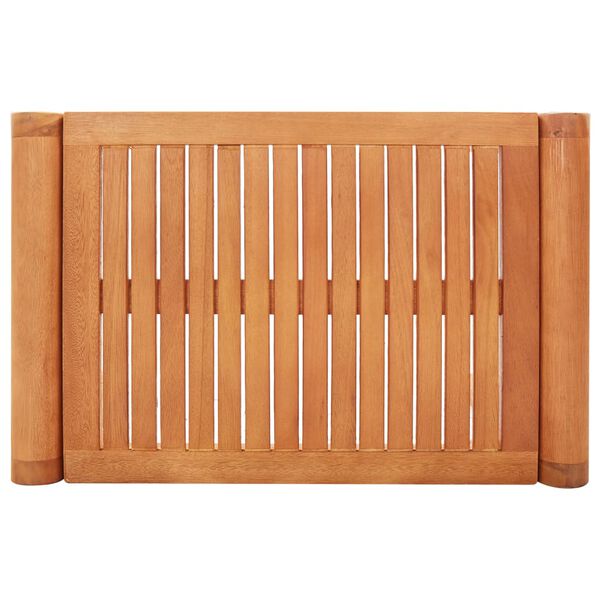 vidaXL Sodo suoliukas, 64cm, eukalipto medienos masyvas