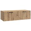 vidaXL Sieninė TV spintelė 98 x 41 x 30 cm Artisano ąžuolo