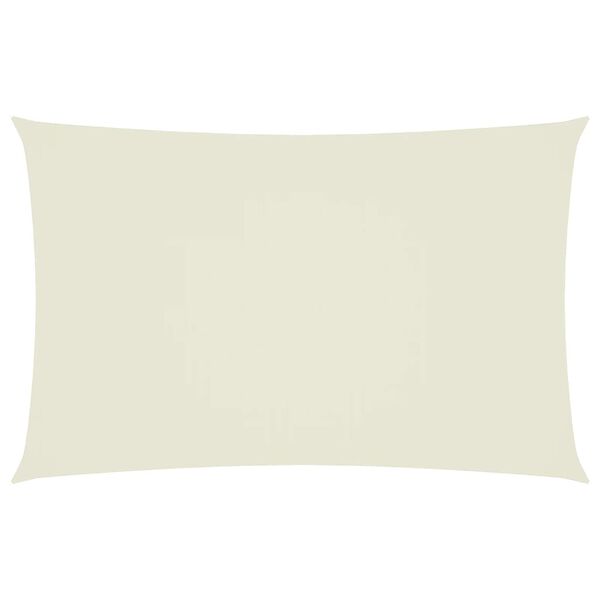 vidaXL Uždanga nuo saulės, kreminė, 5x8m, oksfordo audinys