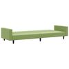 vidaXL Dvivietė sofa-lova, &scaron;viesiai žalios spalvos, aksomas