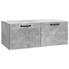 vidaXL Sieninė TV spintelė Betono pilka 78,5 x 41 x 30 cm