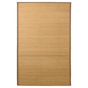vidaXL Bambukinis kilimas, 100x160 cm, rudas