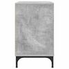 vidaXL Naktinis staliukas su stalčių Betono pilka 63.5 x 36 x 61 cm
