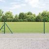 vidaXL Tvorelės stulpas Žalia 25 x 0,5 m (13 mm tinklas) Plienas