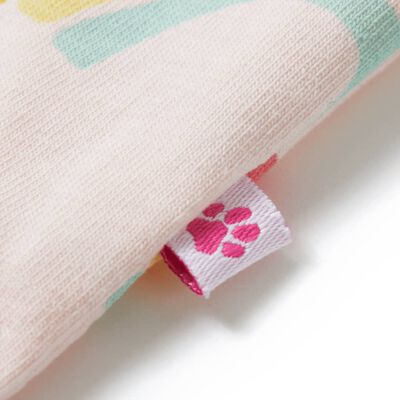 Vaikiška pižama trumpomis rankovėmis, šviesiai rožinė, 104 dydžio