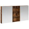 vidaXL Vonios spintos komplektas 3 vnt. 140 x 14,5 x 70 cm