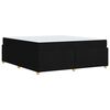 vidaXL Lovos rėmas su čiužiniu Juoda 180 x 200 cm audinys