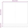 vidaXL I&scaron;traukiama markizė Balta 400 &times; 350 cm Audinys ir aliuminis