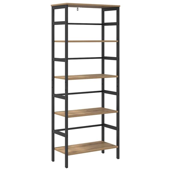 vidaXL Knygų lentyna Amatininkų ąžuolas 60 x 29,5 x 149 cm