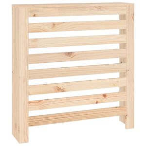 vidaXL Radiatoriaus uždangalas, 79,5x19x84cm, pu&scaron;ies medienos masyvas