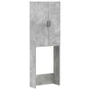 vidaXL Tualeto spintelė HOORN Betono pilka 66 x 25,5 x 190 cm