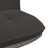 vidaXL Pasukamas biuro kėdės Tamsiai pilka garbanotas vilnos audinys