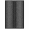 vidaXL Durų kilimėlis Juoda 40 x 60 cm Polipropilenas