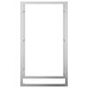 vidaXL Stovas malkoms, 50x28x94 cm, nerūdijantis plienas