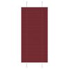 vidaXL Klostuotos žaliuzės, bordo spalvos, 60x100 cm, audinys, plotis 59,4 cm, poliesteris