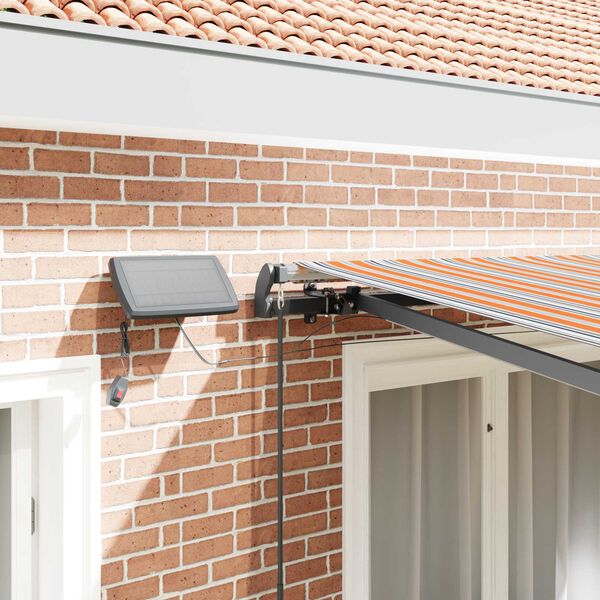 vidaXL I&scaron;traukiama markizė Įvairiaspalvis 300 x 250 cm audinys