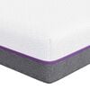 vidaXL &bdquo;Memory Foam&ldquo; čiužinys Vidutinis 80 x 160 cm Balta ir pilka