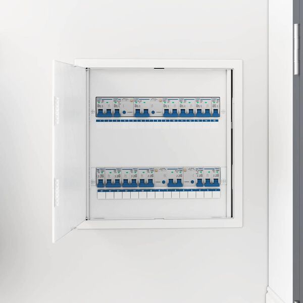 vidaXL Prieigos panelės Balta 40 x 40 cm ABS plastikas