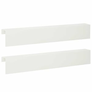vidaXL Sodo apvadų dengiamasis profilis 2 vnt. 100 x 10 x 15 cm