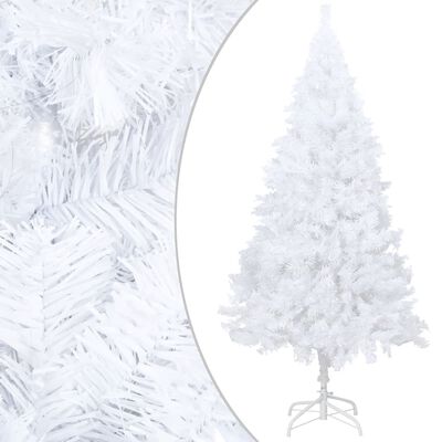 vidaXL Dirbtinė Kalėdų eglutė su storomis šakomis, balta, 120cm