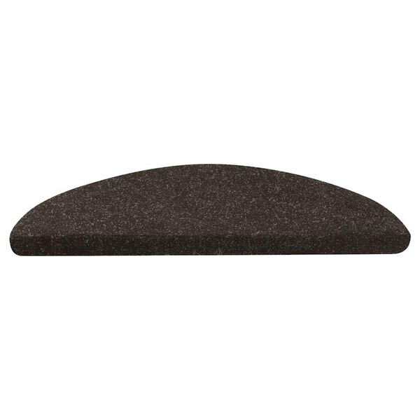 vidaXL Lipnūs laiptų kilimėliai, 20vnt., antracito, 65x22,5x3,5cm