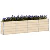 vidaXL Lovelis Ivory 160 x 40 x 75 cm Plienas