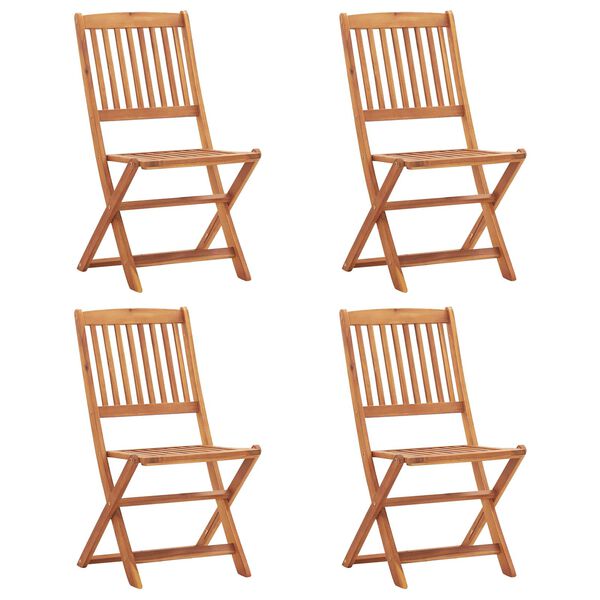 vidaXL Kėdė Ruda Akacijos mediena