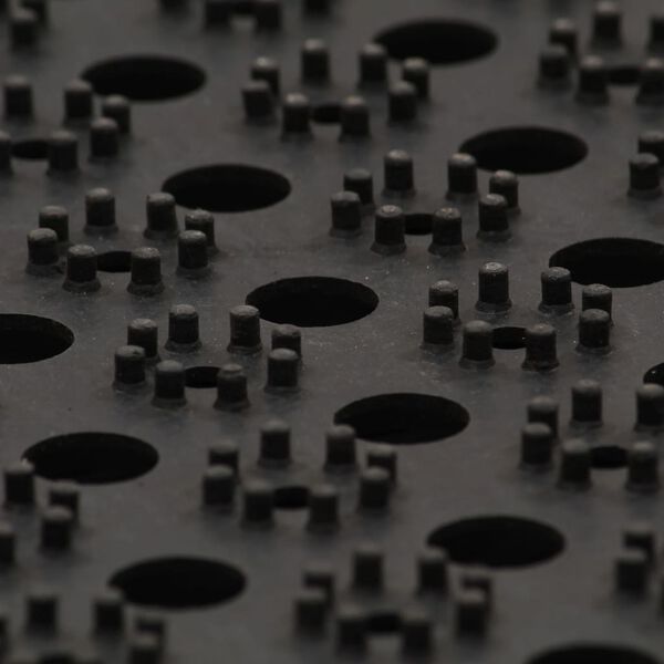 vidaXL Kilimėlis, 100x150cm, guma, 16mm