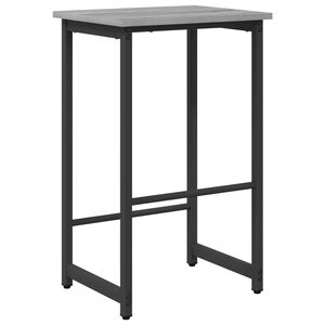 vidaXL Baro taburetė Pilka Sonoma 40 x 32 x 64 cm Apdirbta mediena