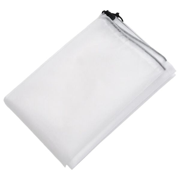 vidaXL Uždangalai augalams su virvutėmis, 8vnt., 0,8x1m, 70g/m²