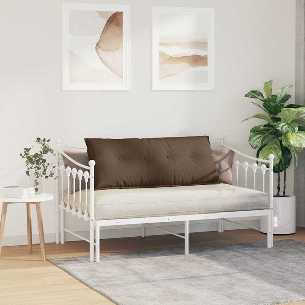 vidaXL Apsaugos Pagalvė Ruda 120 x 19 x 50 cm audinys