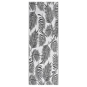 vidaXL Lauko kilimas, ARAKIL juodos spalvos, 80x250cm, PP