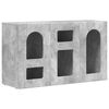 vidaXL Kabalas ELST Betono pilka 100 x 35 x 59 cm Apdirbta mediena