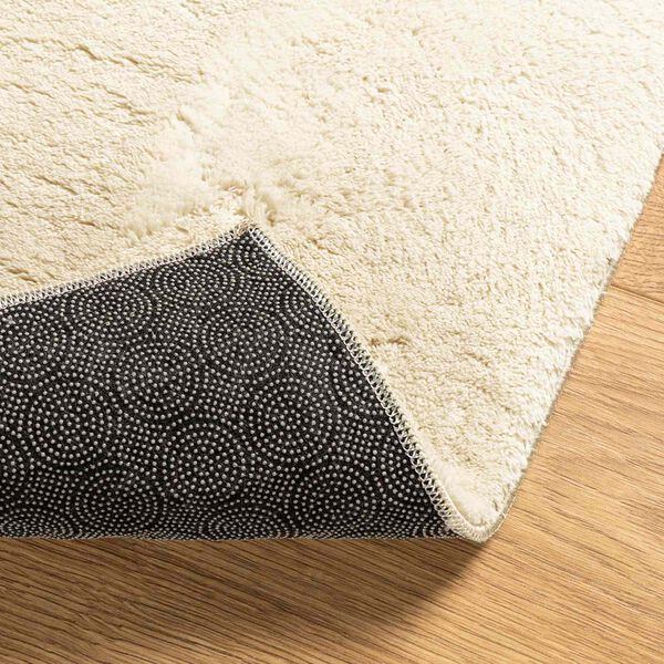 vidaXL Zoninės kiliminės dangos HUARTE Kreminė 500 x 80 cm Poliesteris